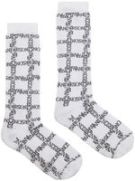 JW Anderson chaussettes à logo - Blanc