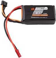 Spektrum 11.1V 800mAh 3S 50C LiPo accu met JST stekker - thumbnail