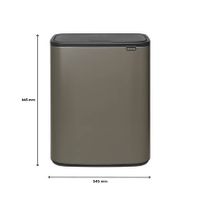 Brabantia Bo Touch Bin 60 Liter