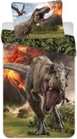 Jurassic World Dekbedovertrek Vulkaan 140 x 200 cm Katoen