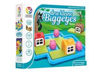 SmartGames | Drie Kleine Biggetjes - Deluxe | Bordspel Kind 3-6 Jaar | Educatieve Houten Puzzel | 48 Uitdagende Opdrachten | Logicaspel vanaf 3 Jaar | 1 Speler | Cognitieve Ontwikkeling