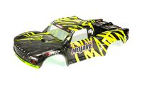 Arrma - Mojave 6S BLX Painted Decalled Trimmed Body (Black/Green) (ARA411002)