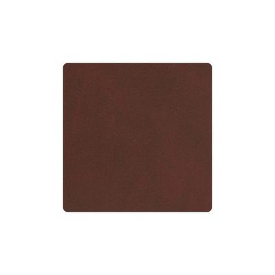 LIND DNA - Glass Mat Square - Onderzetter 10cm Nupo Dark Brown