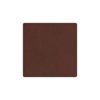 LIND DNA - Glass Mat Square - Onderzetter 10cm Nupo Dark Brown