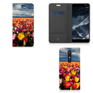 Nokia 5.1 (2018) Smart Cover Tulpen