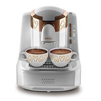 Arzum OK001w Okka Turkish Coffee Machine (White), Aluminium, 1 liter, Wit