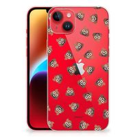 TPU bumper voor iPhone 14 Plus Poep Emojis