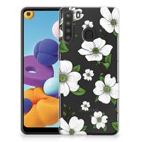 Samsung Galaxy A21 TPU Case Dogwood Flowers - thumbnail