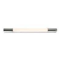 SLV wandopbouwarmatuur TRUKKO 60 / wandverlichting binnen, ledspot, opbouwarmatuur, wandopbouwarmatuur, wandspot / IP44 3000K 8 W 450 lm chroom