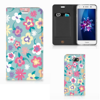 Huawei Y5 2 | Y6 Compact Smart Cover Flower Power - thumbnail