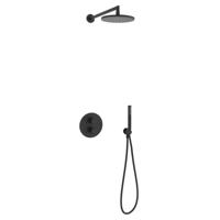 Salenzi Giro inbouw regendouche set type 1 mat zwart