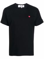 Comme Des Garçons Play t-shirt à patch cœur - Noir