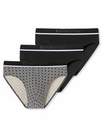 Schiesser - 95-5 - Rio Slip - 3 pack - zwart