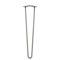 Massief raw steel hairpin tafelpoot 71 cm
