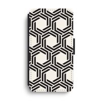 Geometrisch patroon: iPhone XS Max Flip Hoesje