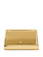 Giuseppe Zanotti pochette Cleopatra à design métallisé - Or