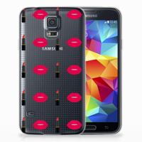Samsung Galaxy S5 TPU bumper Lipstick Kiss