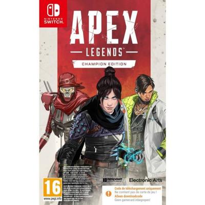 Electronic Arts Code à télécharger - Apex Legends - Édition Champion Speciaal Duits, Engels, Vereenvoudigd Chinees, Koreaans, Spaans, Frans, Italiaans, Japans, Pools, Portugees, Russisch Nintendo Switch Electronic Arts Code à télécharger - Apex Legends - Édition Champion Speciaal Duits, Engels, Vereenvoudigd Chinees, Koreaans, Spaans, Frans, Italiaans, Japans, Pools, Portugees, Russisch Nintendo Switch