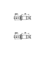 Toebehoren, parkeerremschoen stelmoer ATE, u.a. für Ford, Peugeot, BMW, Rover, MG - thumbnail