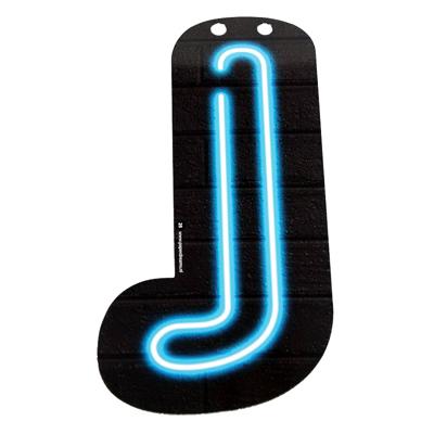 NEON letter J
