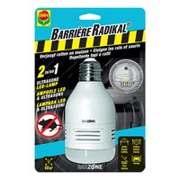 COMPO Barrière Radikal Ultrasone Ledlamp - tegen knaagdieren (1 st.) COMPO Barrière Radikal Ultrasone Ledlamp - tegen knaagdieren (1 st.)