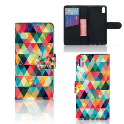 Xiaomi Redmi 7A Telefoon Hoesje Geruit Xiaomi Redmi 7A Telefoon Hoesje Geruit