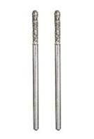 PROXXON 28232 Diamant Slijpstiften Vorm Kogel Ø2,2mm 2 stuks/verpakking