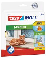 tesa E-PROFILE 05445-00100-00 Afdichtingstape tesamoll Wit (l x b) 10 m x 9 mm 1 stuk(s)