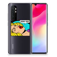 Xiaomi Mi Note 10 Lite Silicone Back Cover Popart Oh Yes - thumbnail