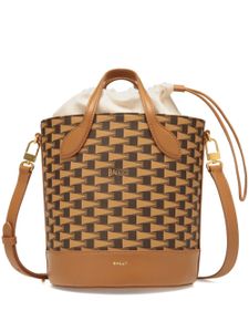 Bally bob à logo Pennant imprimé - Marron