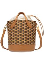 Bally bob à logo Pennant imprimé - Marron