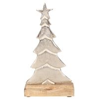 Kerstboom decoratie aluminium 24 cm