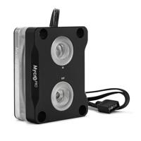 Thermal Grizzly Intel 1851 Mycro Direct-Die Pro RGB V1 Water Cooler – Vernikkelde koperen basis, geoptimaliseerd voor LGA1851, direct-die montage, lage doorstroomweerstand, verbeterde koelprestaties