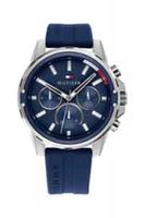 Horlogeband Tommy Hilfiger TH-95-1-14-2928 / TH679302569 Rubber Blauw 21mm