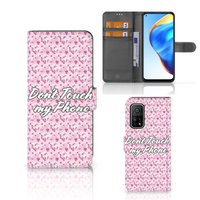 Xiaomi Mi 10T Pro | Mi 10T Portemonnee Hoesje Flowers Pink DTMP