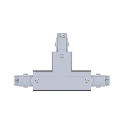 Paulmann 91377 ProRail3 T-Connect Erde 230V-railsysteemcomponenten T-verbinder ProRail3 Zilver