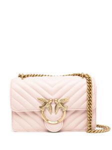 PINKO sac à bandoulière à effet matelassé - Rose