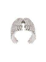 Monan 18kt white gold and diamond wing cocktail ring - Métallisé - thumbnail