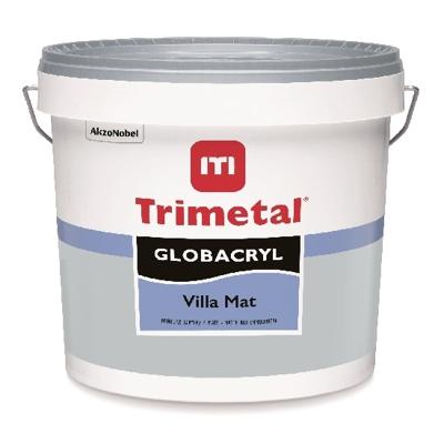 trimetal globacryl villa mat donkere kleur 10 ltr
