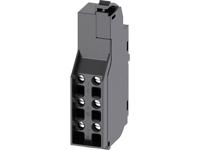 Siemens 3VA9988-0AA11 Hulpschakelaar 1 stuk(s) 2x wisselcontact Instelbereik (stroomsterkte): 10 A (max) Schakelspanning (max.): 600 V/AC (b x h x d) 14 x 56 x