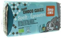 Lima Spelt wafels pure chocolade bio (90 gr)