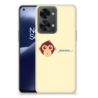 OnePlus Nord 2T Telefoonhoesje met Naam Monkey - thumbnail