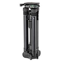 Velbon UT 43D II aluminium driepootstatief incl. QHD-43D kop (hoogte 155,8 cm, belastbaarheid 3 kg) UT-43DII + QHD43D zwart