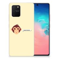 Samsung Galaxy S10 Lite Telefoonhoesje met Naam Monkey