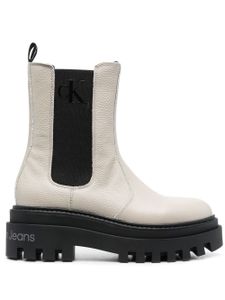 Calvin Klein Jeans bottines chelsea à plateforme - Tons neutres