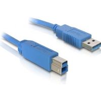 Delock 82581 Kabel USB 3.0 type-A male > USB 3.0 type-B male 3 m blauw - thumbnail