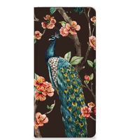 OPPO X6 Pro Hoesje maken Pauw met Bloemen