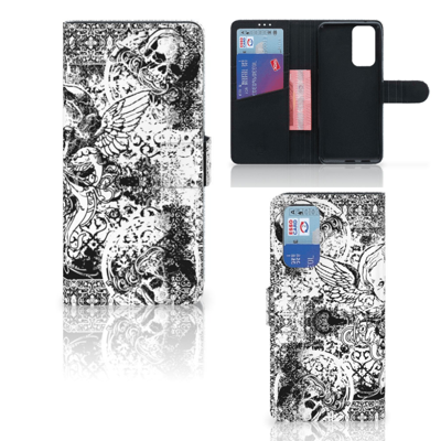Telefoonhoesje met Naam OnePlus 9 Pro Skulls Angel Telefoonhoesje met Naam OnePlus 9 Pro Skulls Angel