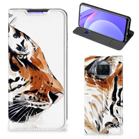 Bookcase Xiaomi Mi 10T Lite Watercolor Tiger