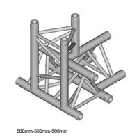 Duratruss DT 33 T42-TD Apex Down Truss T-stuk + omlaag - thumbnail